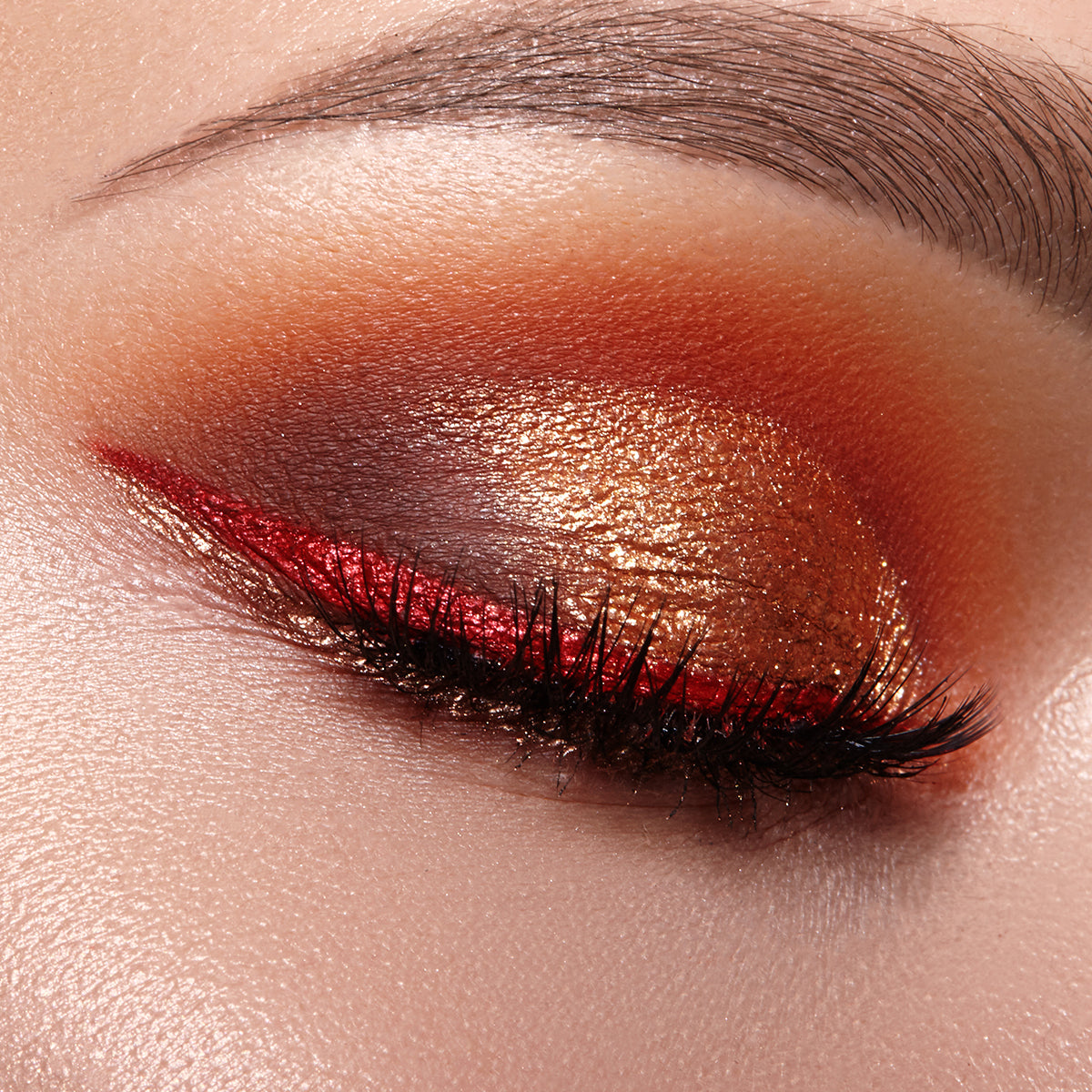 Luxaza Shining Single Eyeshadow-#02 Orange Juice