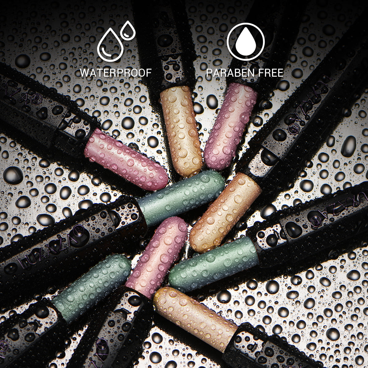 Luxaza - Multichrome Eyeshadow Stick Set (3pcs) - Neon Color