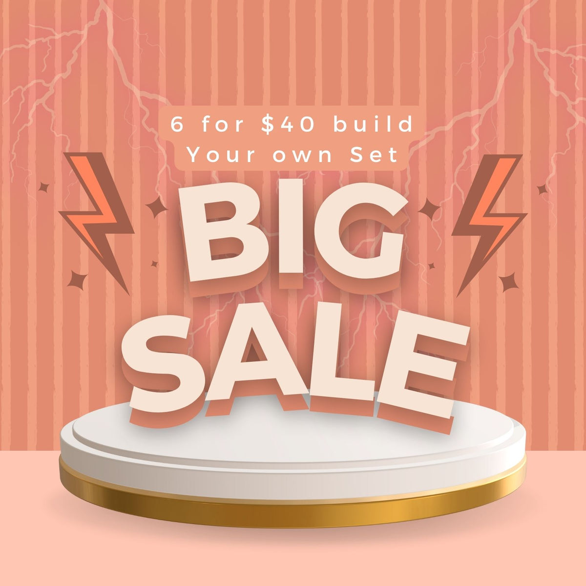 6 for $40 Build Your Own Makeup Set