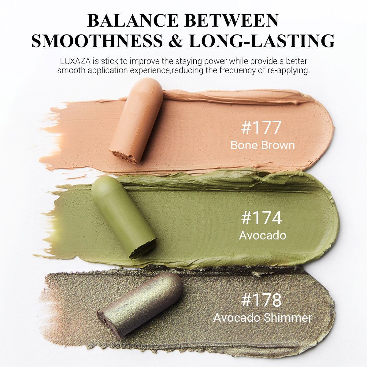 Magic Color Eyeshadow Stick Set (3pcs) - Forest Spirit