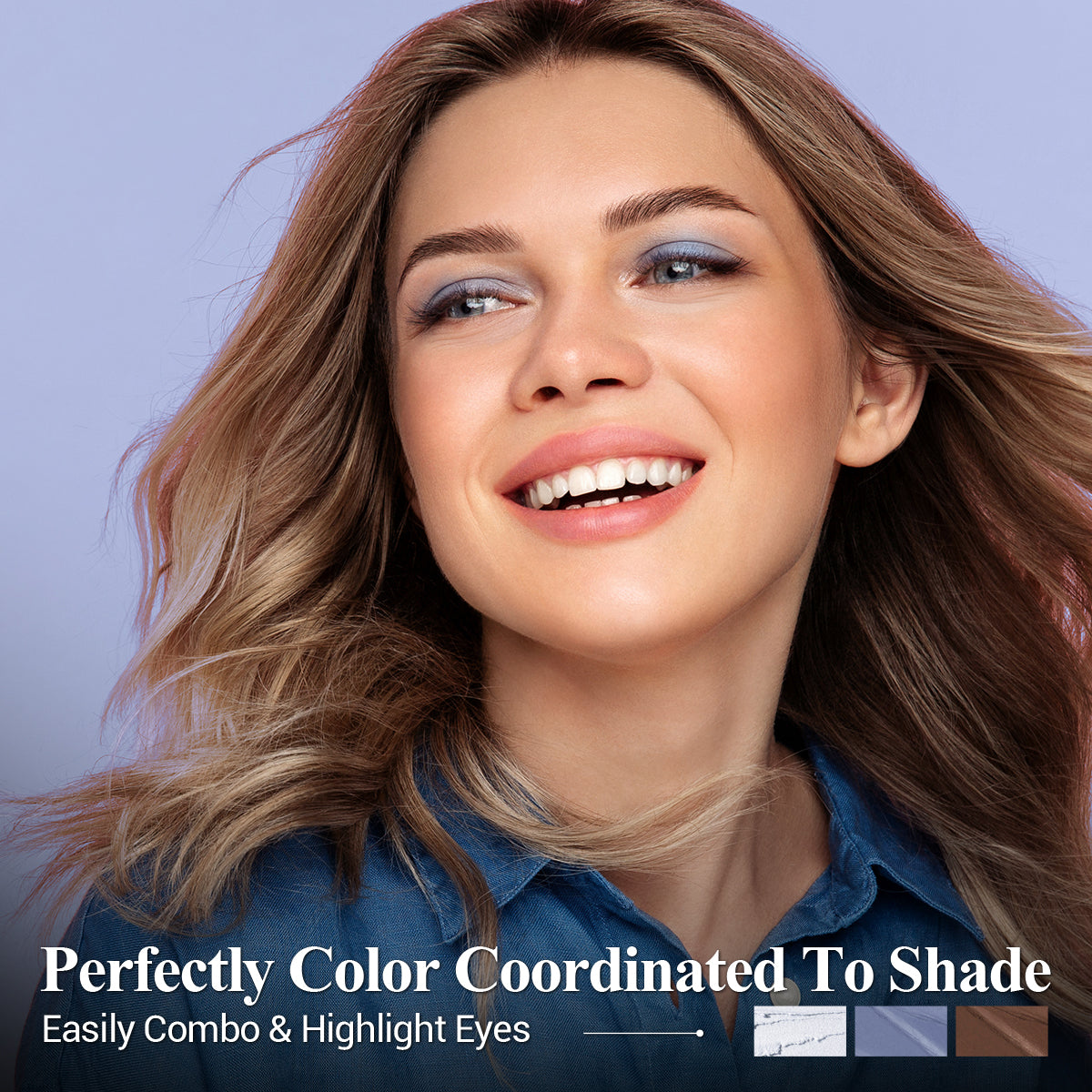 Magic Color Eyeshadow Stick (6pcs) - Jeans Blue