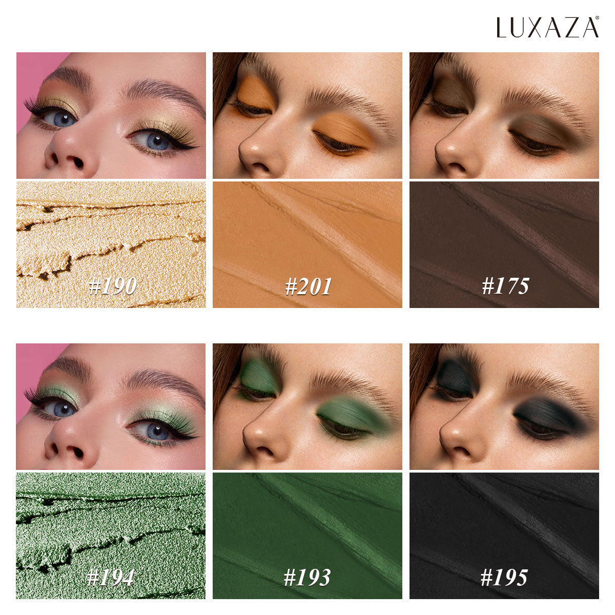 Magic Color Eyeshadow Stick (6pcs) - Golden Tree
