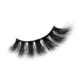 Imakeupnow - 1 Pair Handmade Faux Mink Eyelashes- Black (Daydream)