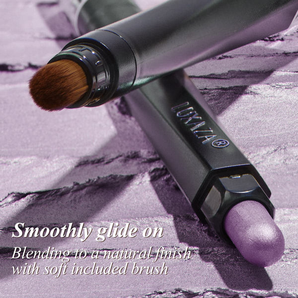 LUXAZA Eyeshadow Stick127Sheer Lilac,Light Purple Blush Multi Makeup