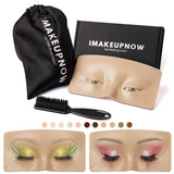 3D IMAKEUPNOW MODEL #4-2 Tanned 5 - hazel green eyes - IMAKEUPNOW. INC