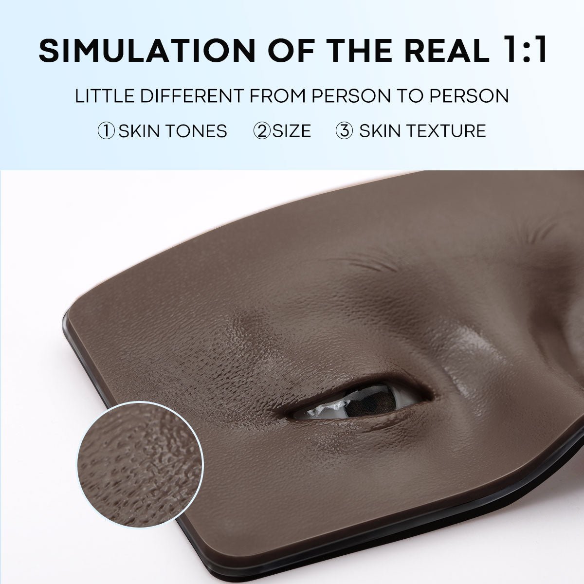 3D IMAKEUPNOW MODEL #6 Dark Brown 3 - IMAKEUPNOW. INC