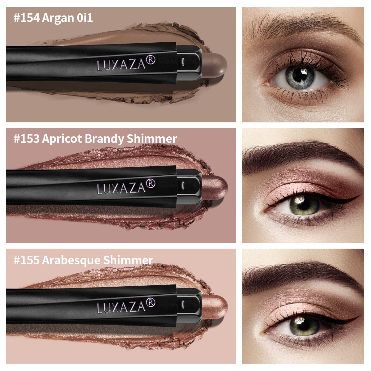 Magic Color Eyeshadow Stick Set(3pcs)-Energy