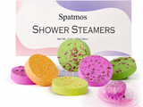 Spatmos Shower Steamers Aromatherapy, Cosmetic preparations for baths, Birthday Gift for Women Teen Girl Mom | Premium Natural Essential Oils Bath Bombs, Spa Stress Relief & Relaxation Self Care Gifts