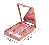 Easy-taken Travel Makeup Brush Set