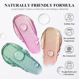 Luxaza - Multichrome Eyeshadow Stick Set (3pcs) - Neon Color