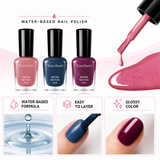 Youcheer Nail Polish 15ml, Glossy Long Lasting Nail Color Lacquer, Quick Dry Smooth Finish Manicure Polish, Salon Quality DIY Nail Art Makeup for Women, Everyday Nail Care Beauty Gift
