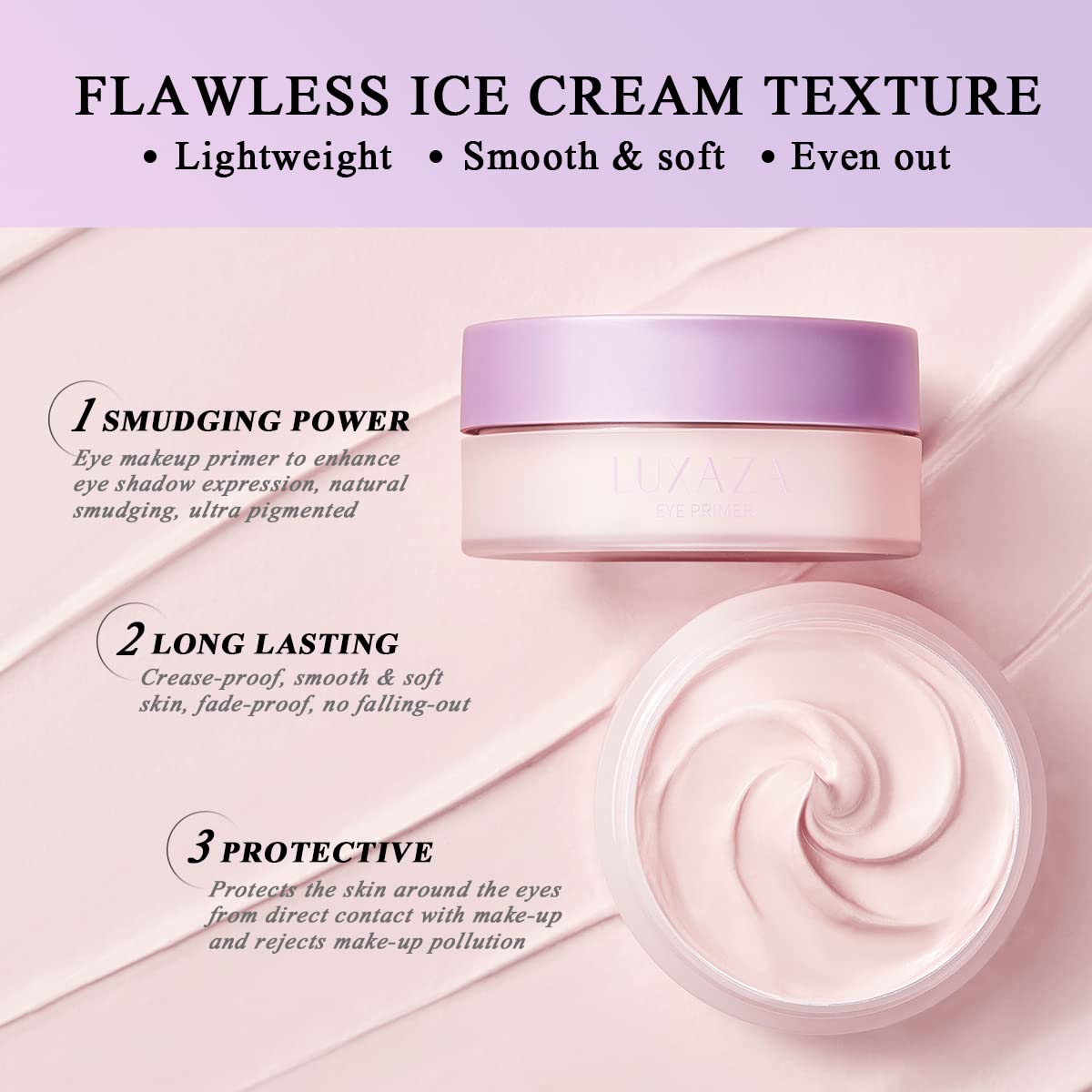 3-in-1 Eye Makeup Kit(5pcs) - Ice Cream Set