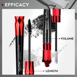 EYESEEK 2PCS Mascara and Lash Primer Set, Smudge Resistant Long Lasting Eye Makeup