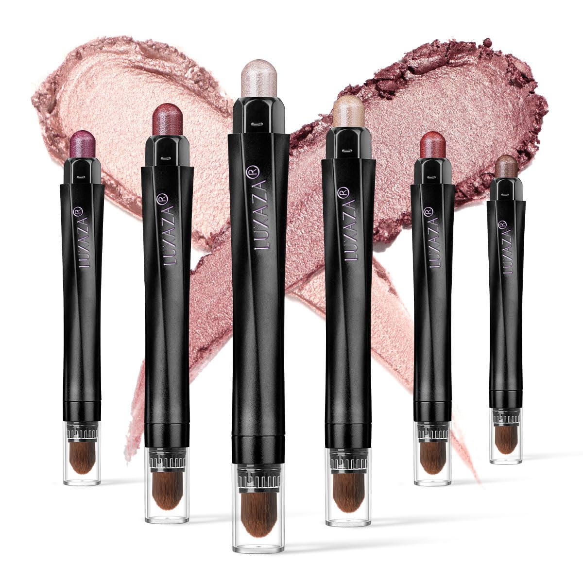 Magic Color Eyeshadow Stick (6pcs) - Champagne Rose【US ONLY】