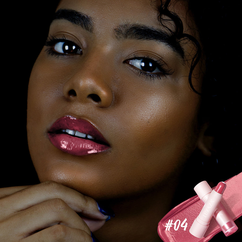 Sandwich Hydrating Cream Lipstick04Cherry Luxaza