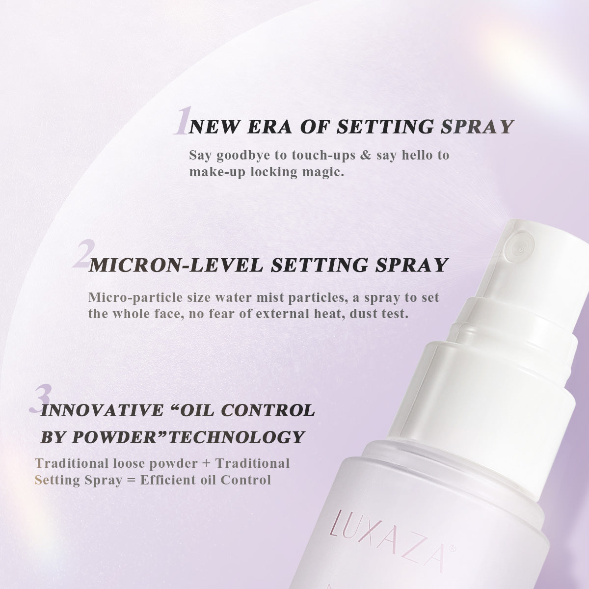 Lock In Your Look-Setting Spray(1pcs）