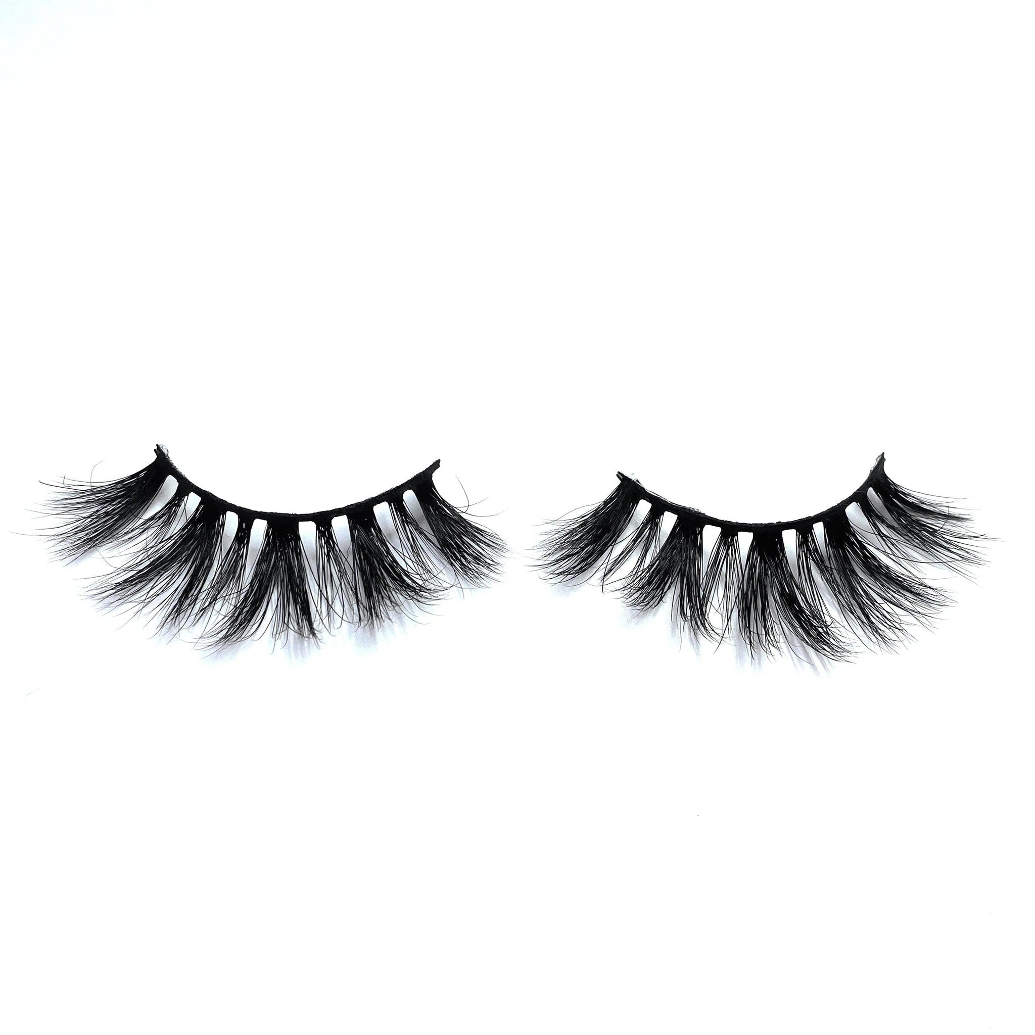 1 Pair Handmade Faux Mink Eyelashes- Black (Muse) - IMAKEUPNOW. INC