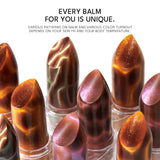 Imakeupnow - Shimmer Lip Balm 2Pcs - Amber+Amethyst