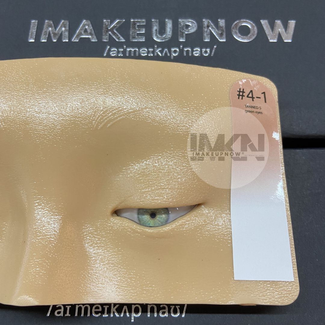 3D IMAKEUPNOW MODEL #4-1Tanned 5 - green eyes - IMAKEUPNOW. INC