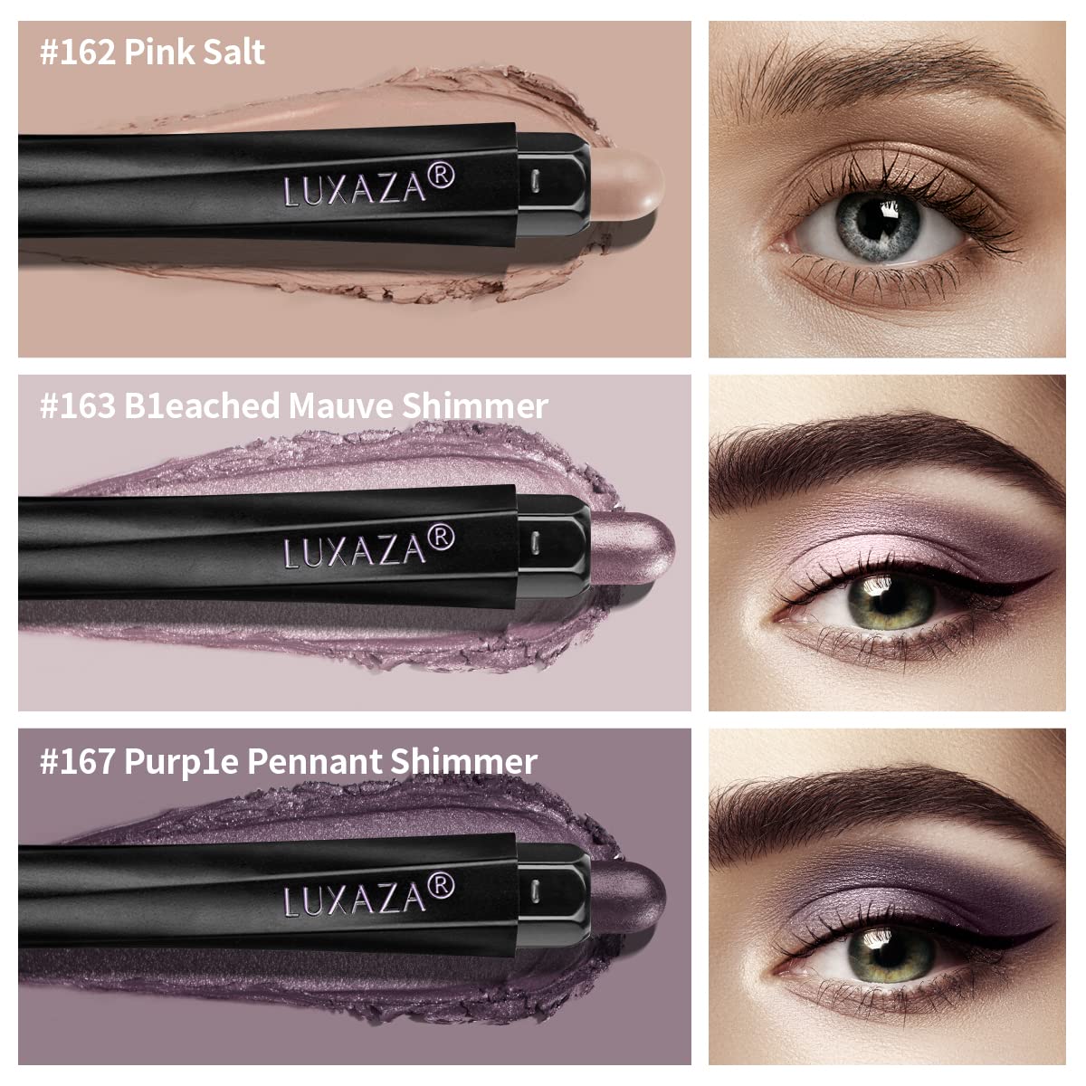 Magic Color Eyeshadow Stick Set(3pcs)-Purple Clouds