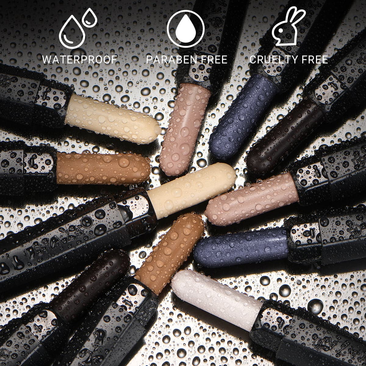 Magic Color Eyeshadow Stick (6pcs)-Day And Night