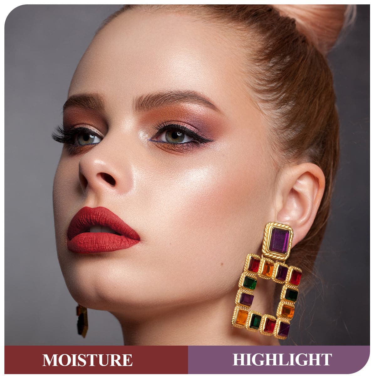 Multi Makeup Stick(2pcs)-Moisturizer & Highlighter Stick